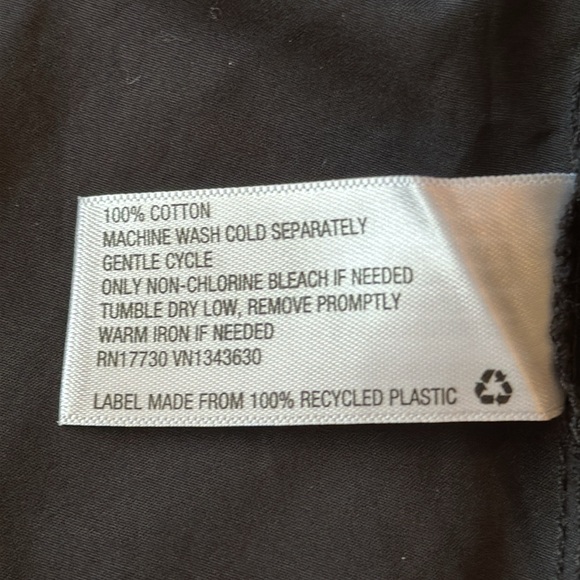 A New Day black dress size medium with a tan Universal Thread cross body purse. - Picture 16 of 16